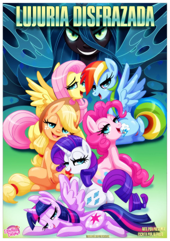 [Palcomix, Equestria Untamed] Lujuria Disfrazada (My Little Pony Friendship is Magic) [Spanish] [Red Fox Makkan] cover