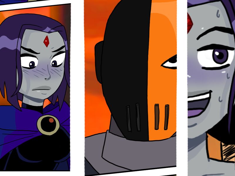 Raven and Slade page 1 full