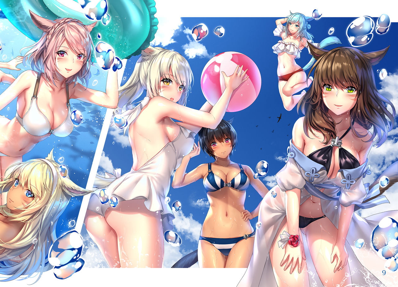 Miqo'te Mizugi Bon!! 2 page 12 full