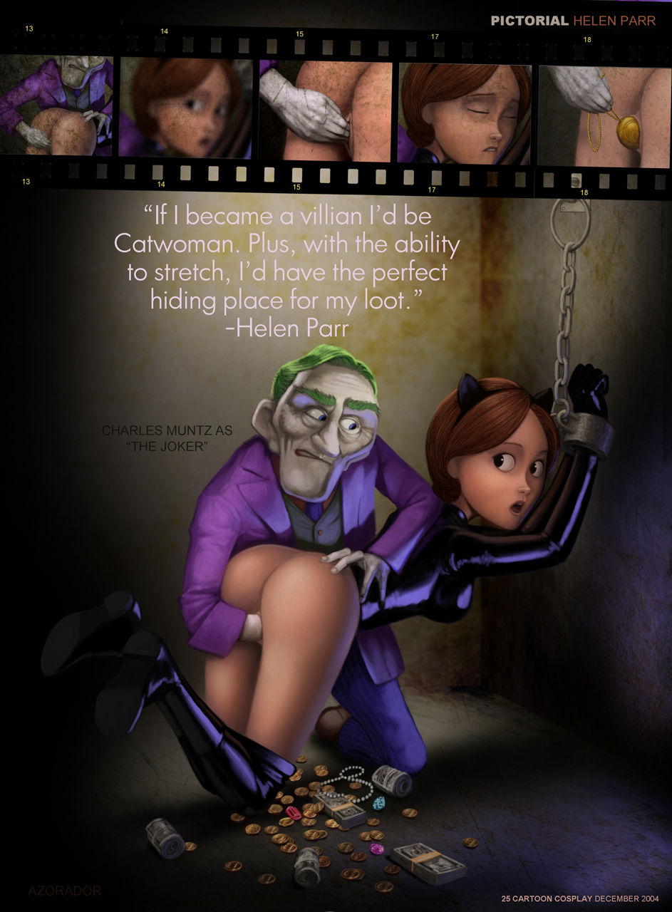 Mrs. Incredible in Attack of the Clowns! page 6 full
