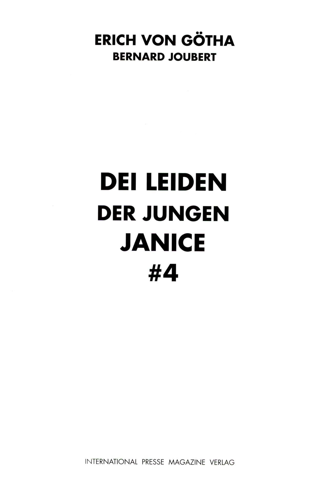 Die Leiden der jungen Janice #4 page 2 full
