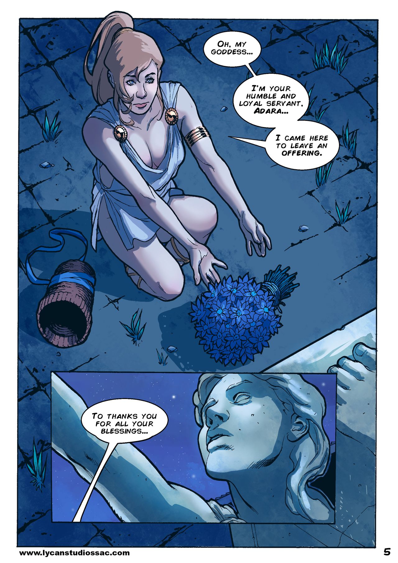 Divine Curse #16 page 8 full