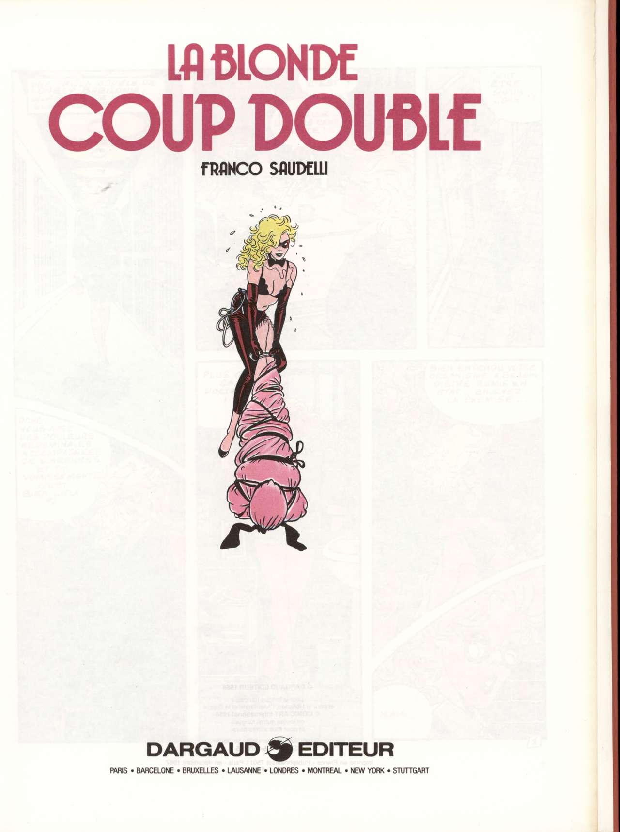 La Blonde : Coup Double page 4 full