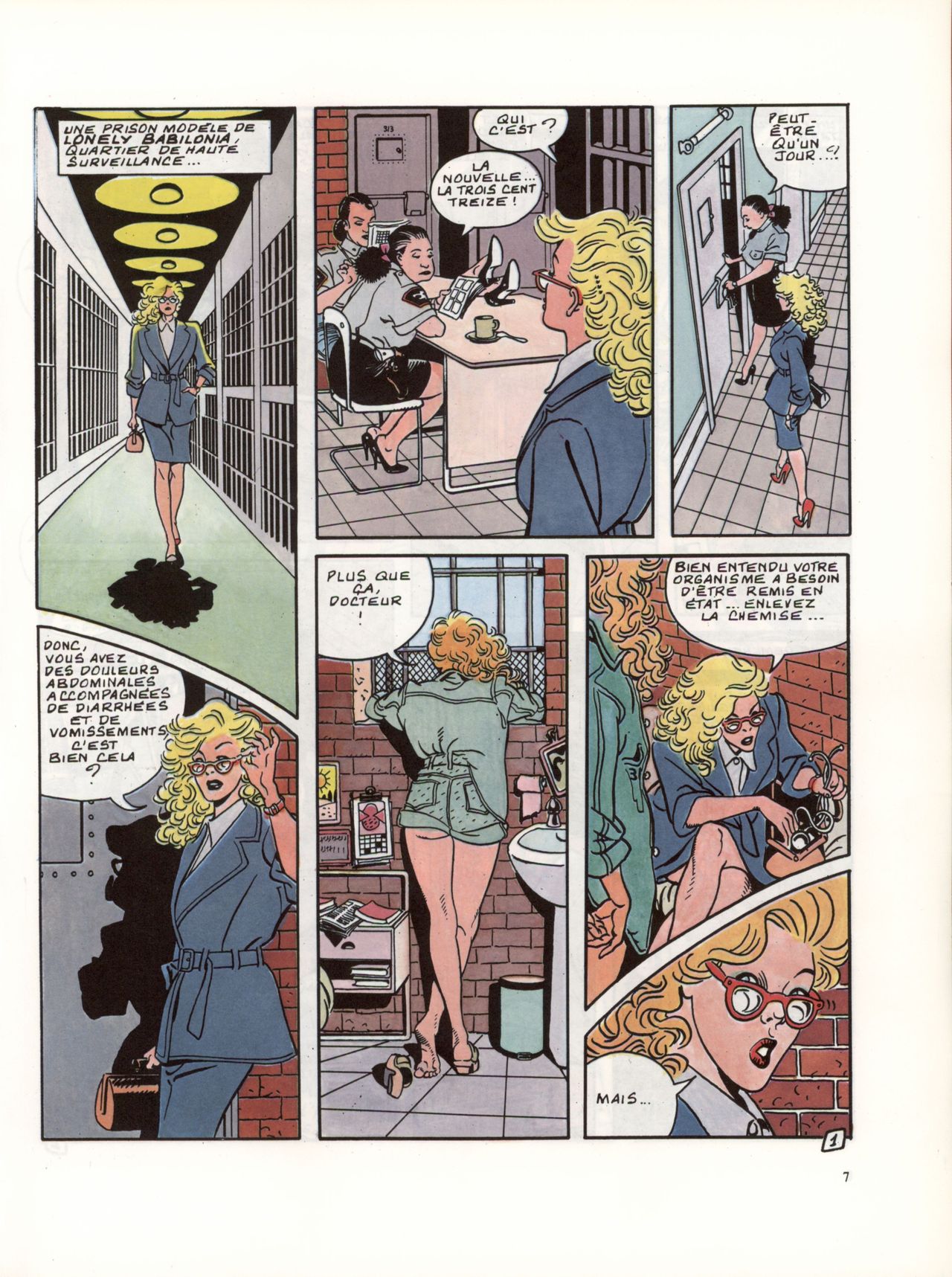 La Blonde : Coup Double page 6 full