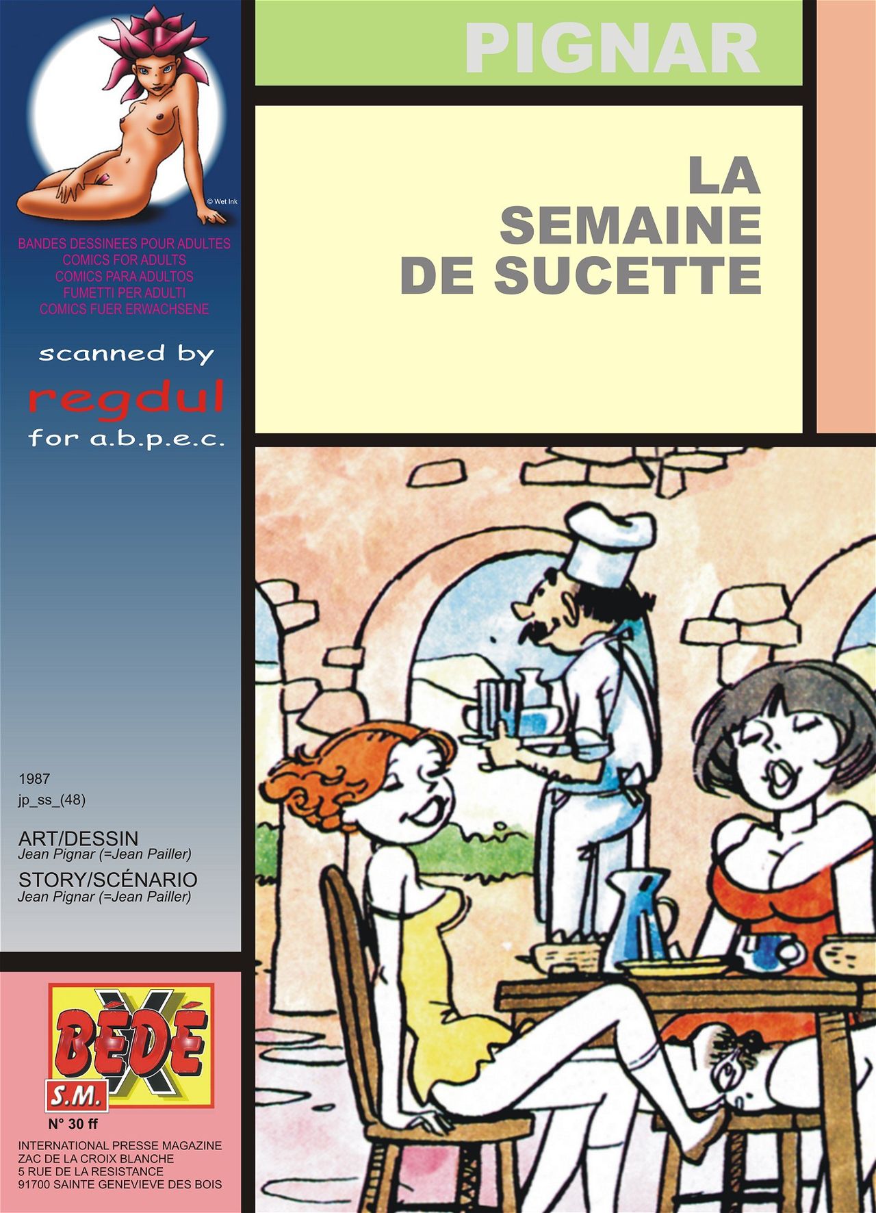 La semaine de Sucette page 1 full