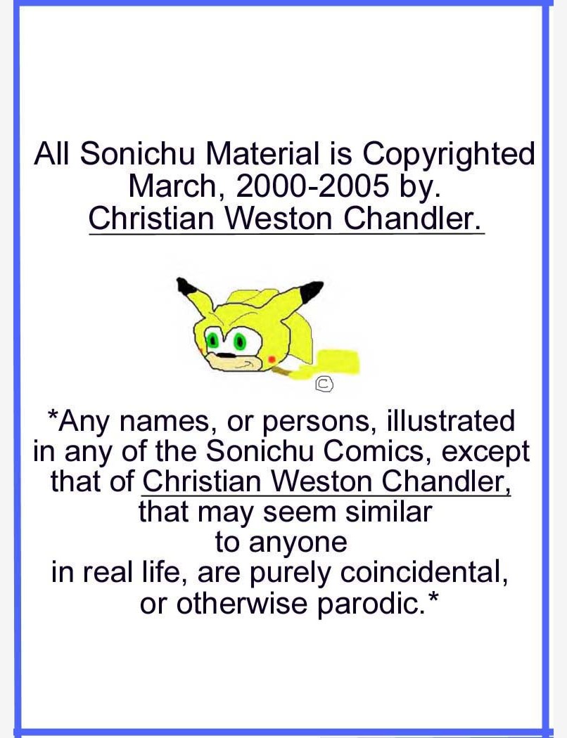 Sonichu, Special 1-4 page 2 full