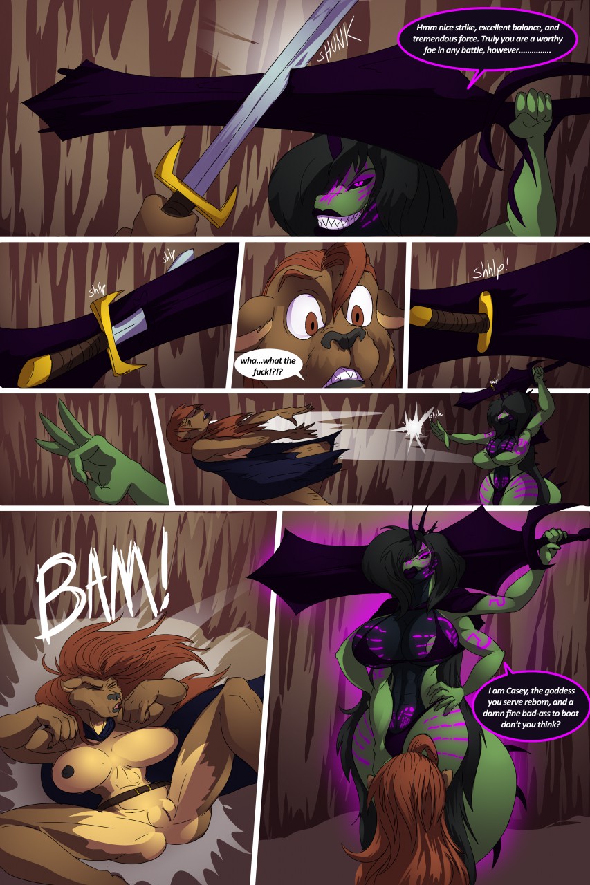 Firedrive24 Comic: Birth of the Dark Goddess page 12 full
