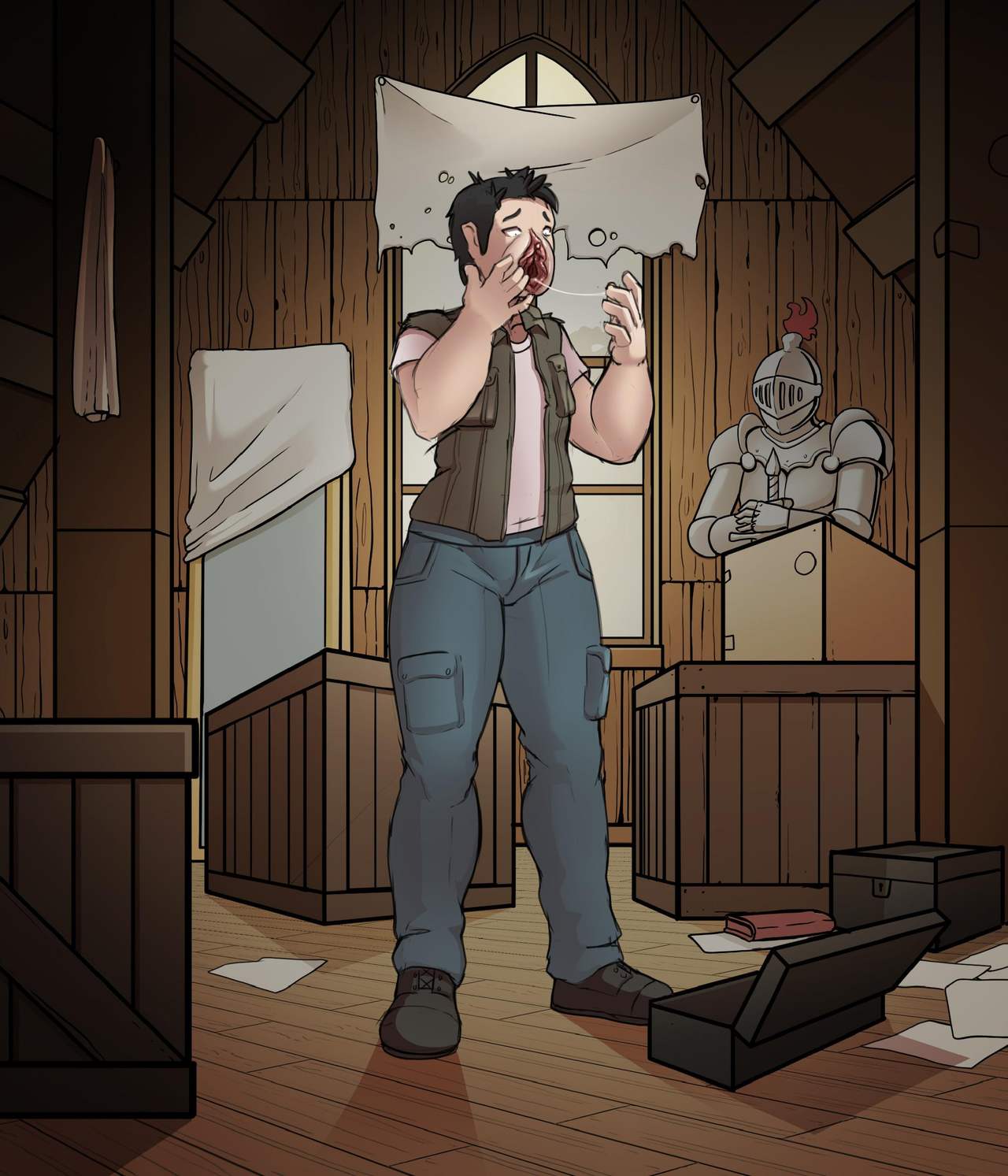 Secret in the Attic page 8 full