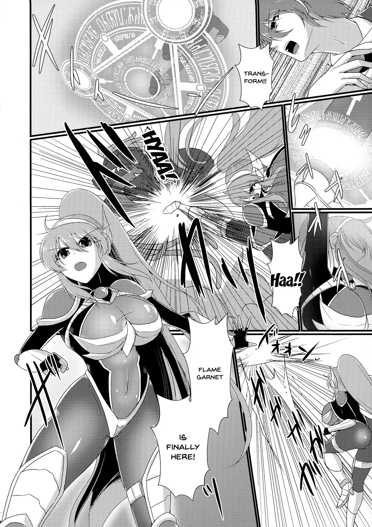 Honoo no Senshi Flame Garnet | the flame warrior's flame garnet page 4 full