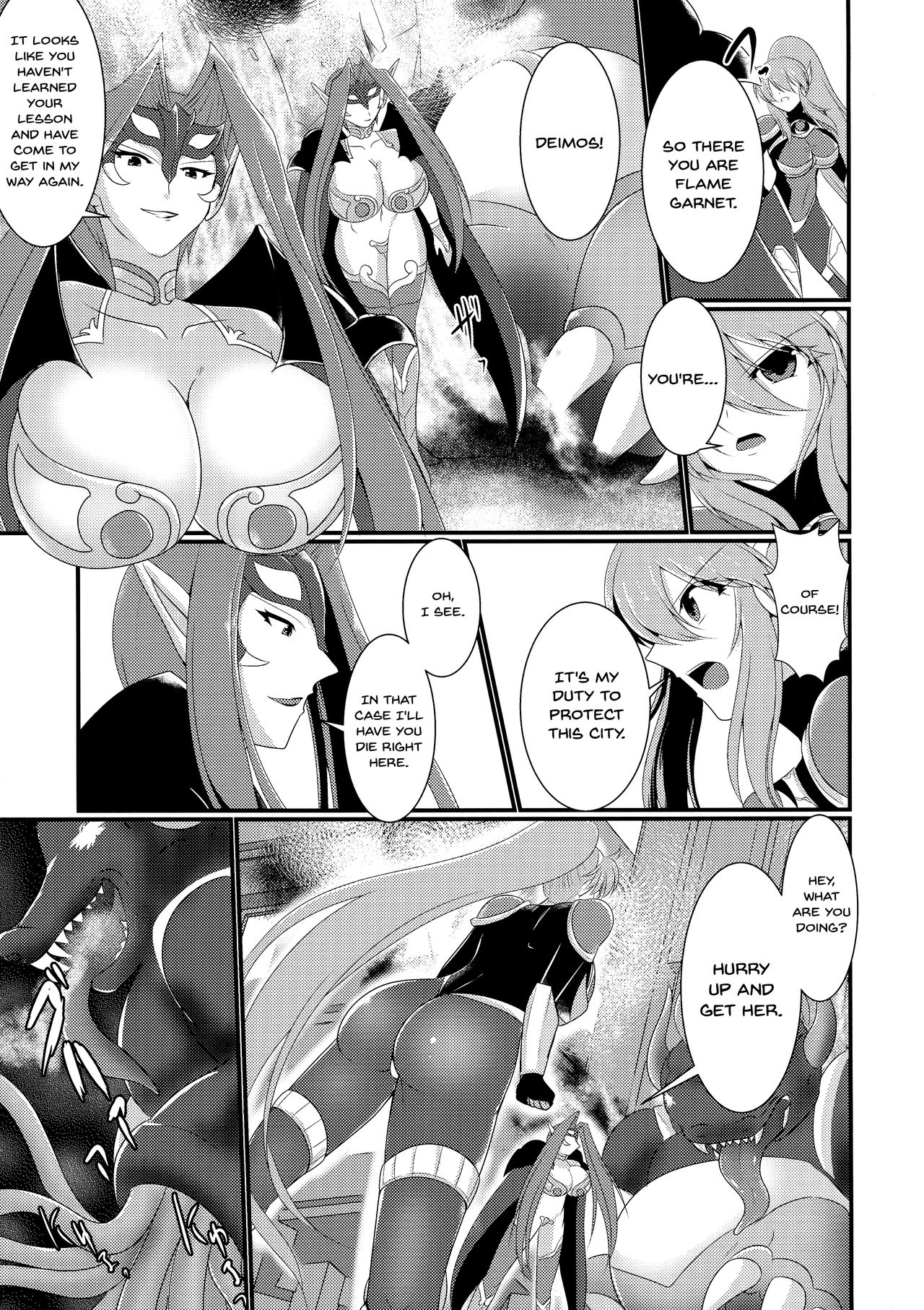 Honoo no Senshi Flame Garnet | the flame warrior's flame garnet page 5 full