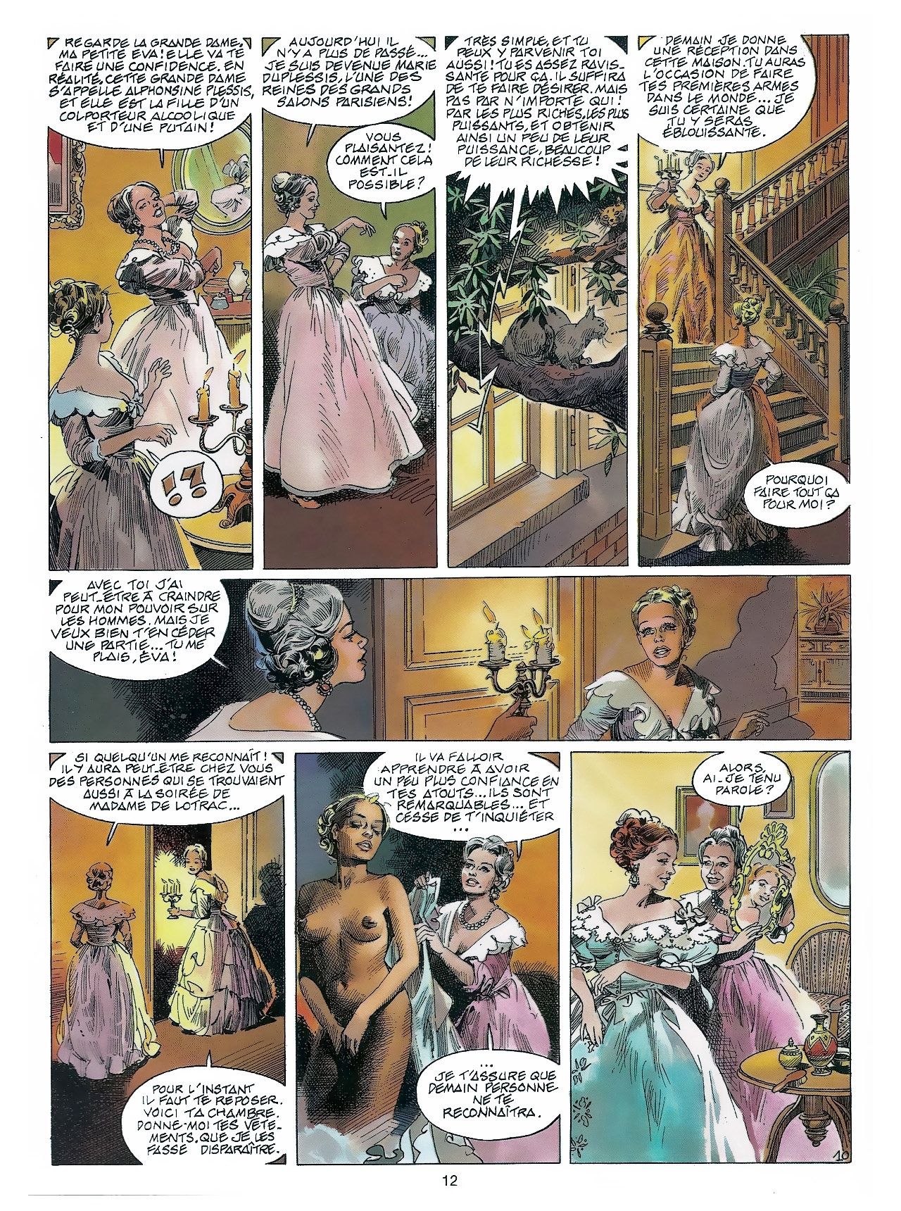 Courtisanes - T01 Tout ce sang pour Eva page 12 full