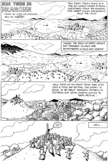 [Karno (Kjartan Arnorsson)] Here There be Dragons 1-2-3-4 cover