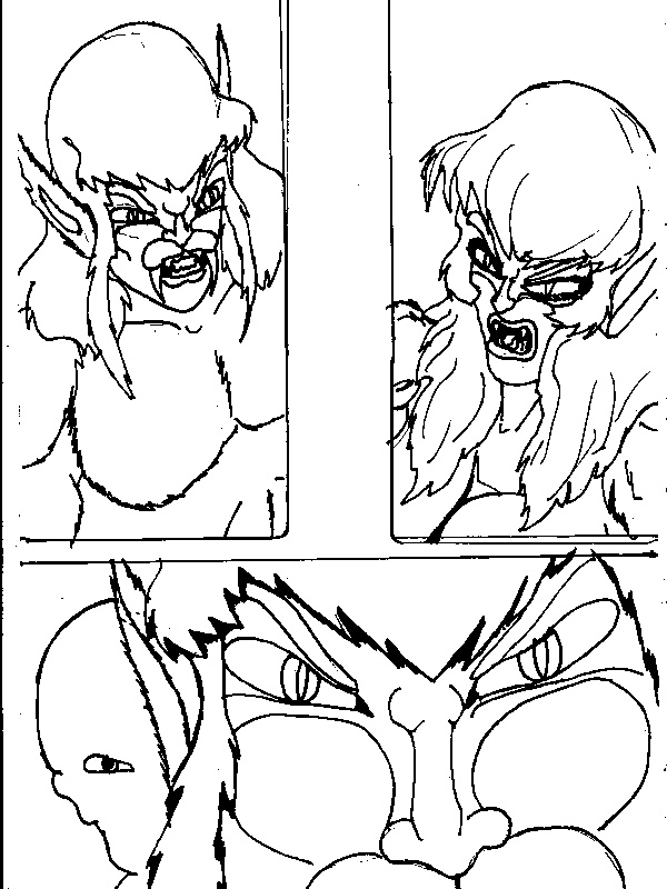 Raw drawings of X AgencyBook Two page 11 full