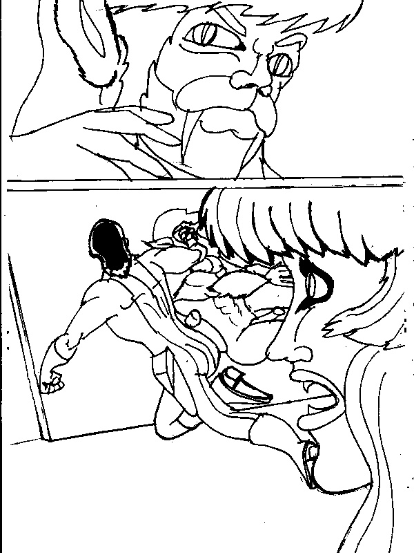Raw drawings of X AgencyBook Two page 12 full
