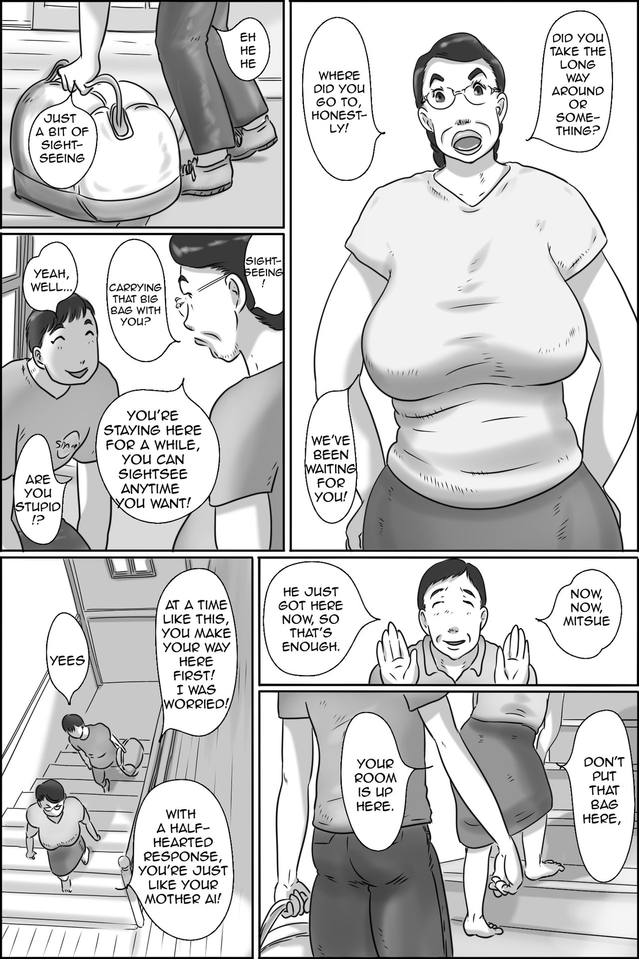 Shimura no Oba-chan | Aunt Shimura page 3 full