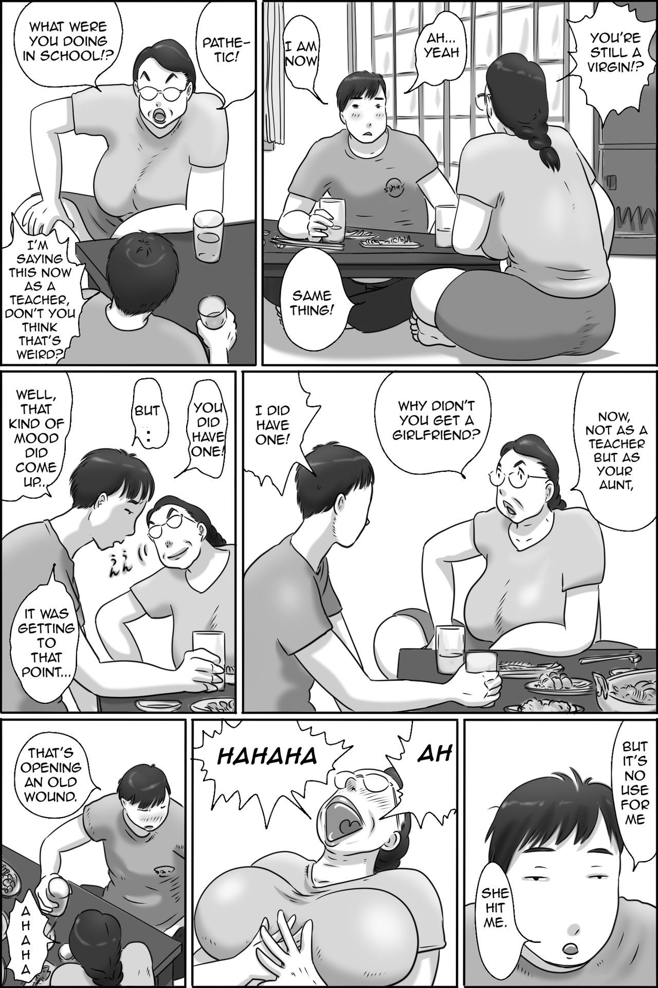 Shimura no Oba-chan | Aunt Shimura page 9 full