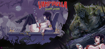 [Sabudenego] Vampirella in Swamp Whomp cover