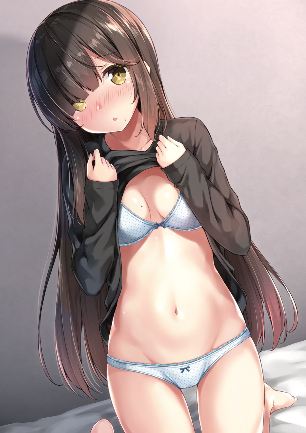 Ecchi na Onaka Kansatsu. page 9 full