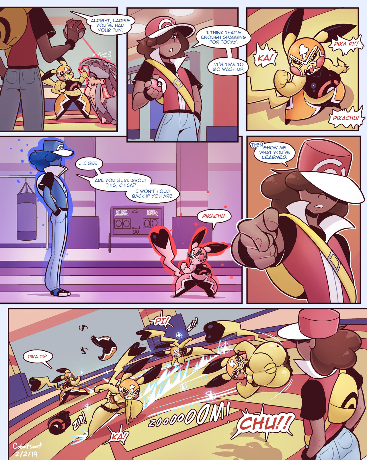 Chica's Typical Training Day page 2 full