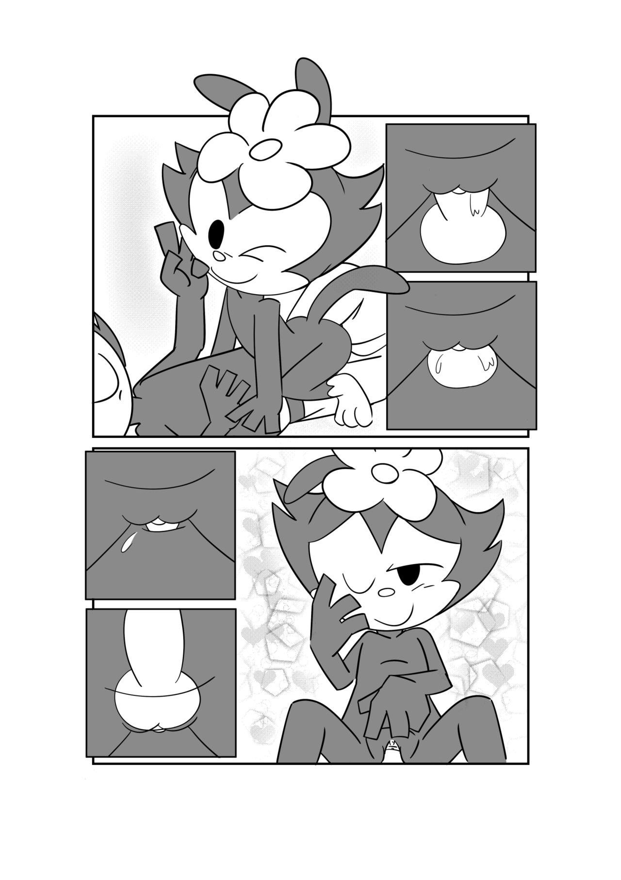 Dot Flood 2k20 : 8horns : Dot Warner's XXX Comic page 10 full