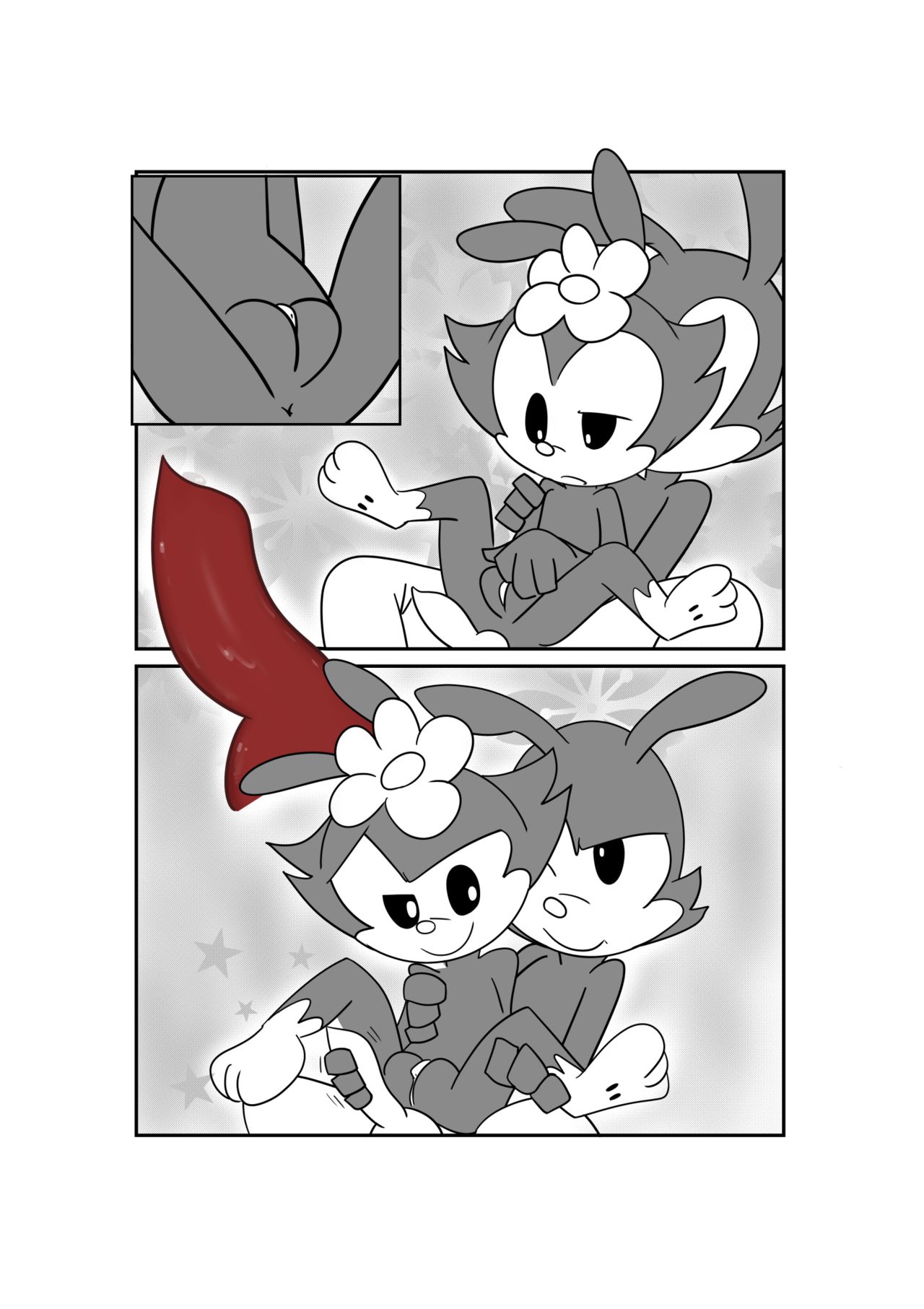 Dot Flood 2k20 : 8horns : Dot Warner's XXX Comic page 4 full