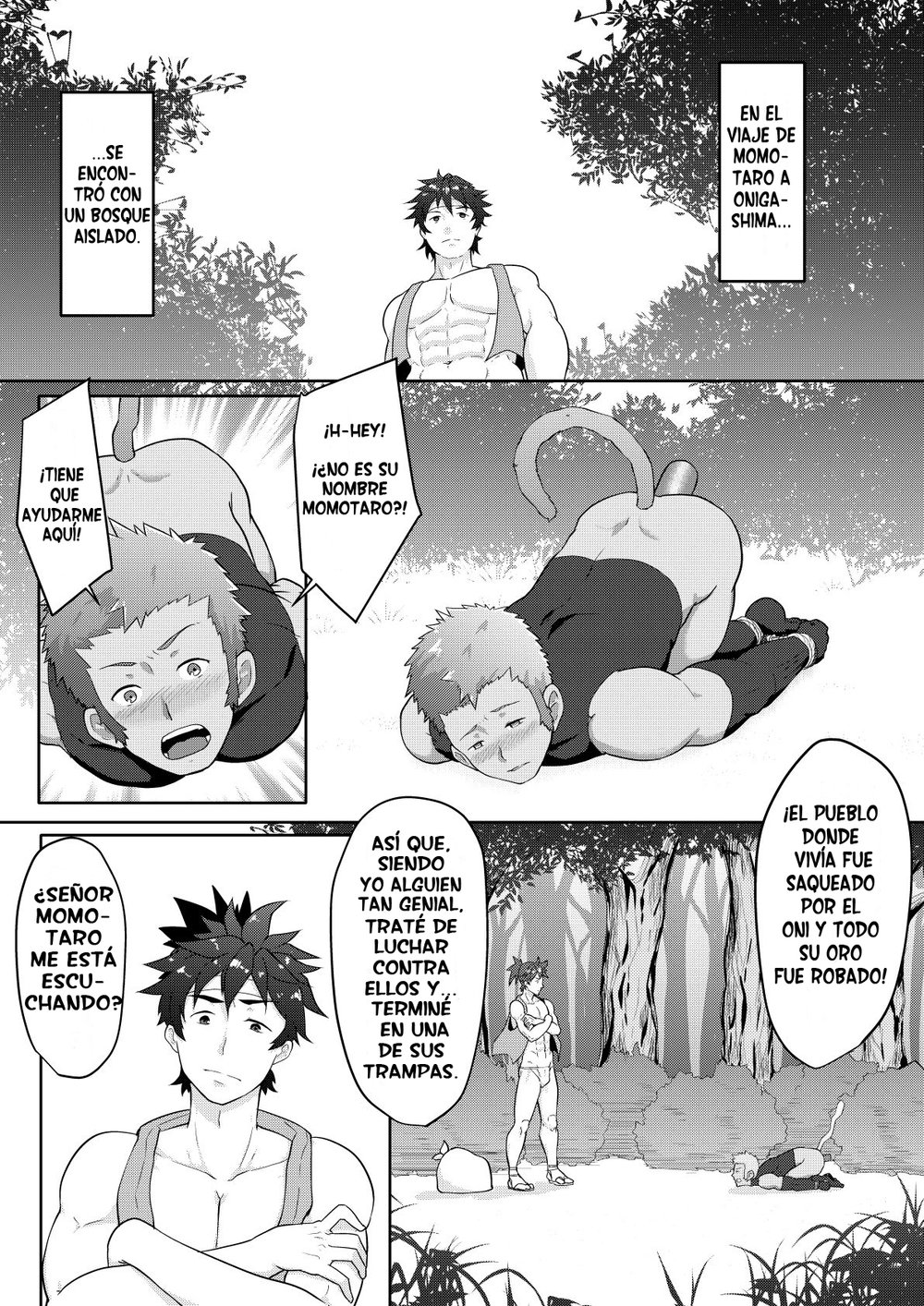 Otogibanashi Momotarou | El cuento de Momotaro page 11 full