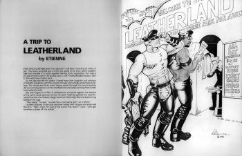 [Etienne aka Stephen] A trip to Leatherland [ENG] cover