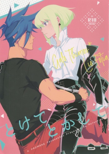 (Kanzen Nenshou!!) [Aotsukitei (Aotsuki Ren)] Tokete Tokashite (Promare) cover