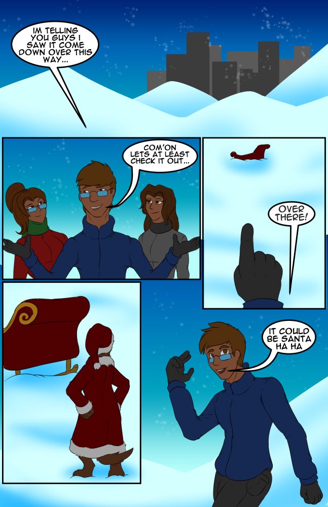 Santa Paws page 1 full