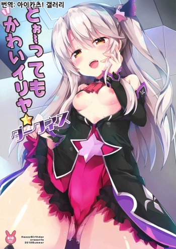(C96) [HappyBirthday (MARUchang)] Too~ttemo Kawai Illya Darkness | 아～주 귀여운 이리야 다크니스 (Fate/Grand Order) [Korean] [아이카츠! 갤러리] cover