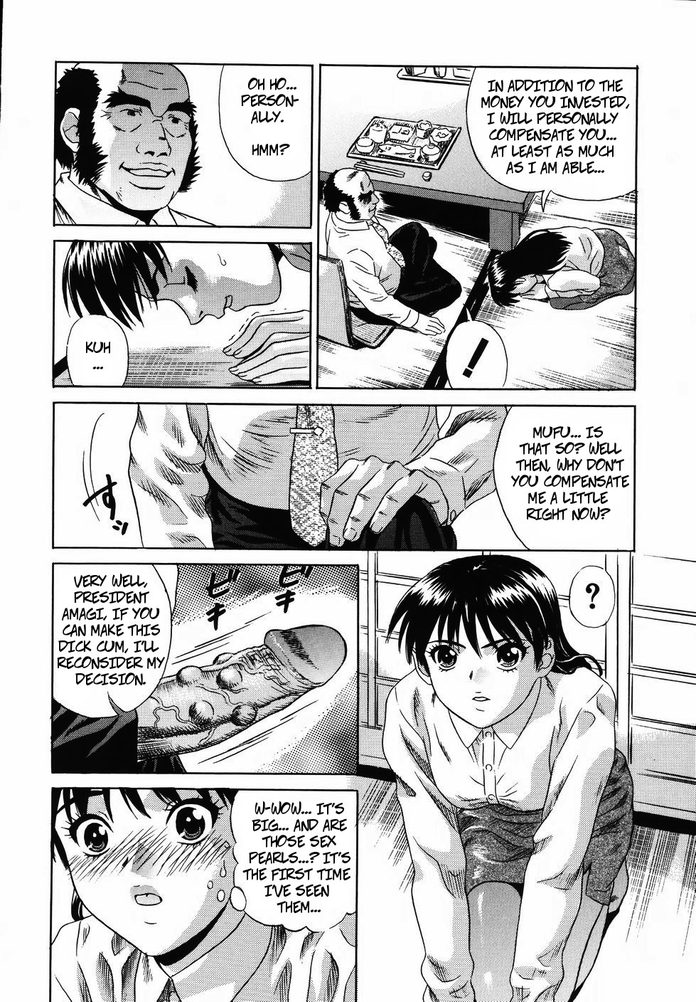 Onna Shachou Nikutai Settai | Female President's Nude Entertainment page 4 full