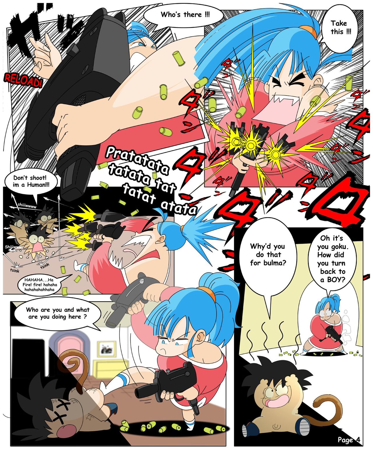 Dragon Ball Yamete: Goku Onna Saga page 7 full