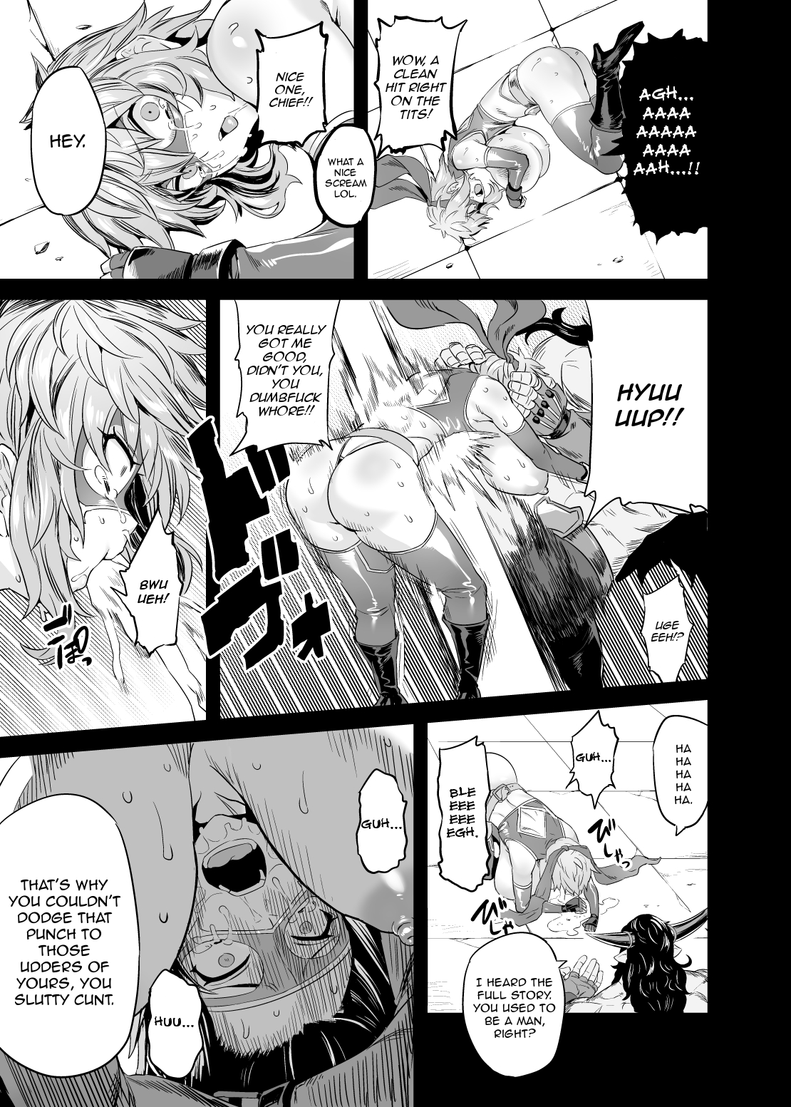 Hentai TS Wrestler Gran - Hentai TS Luchador Gran-chan page 12 full