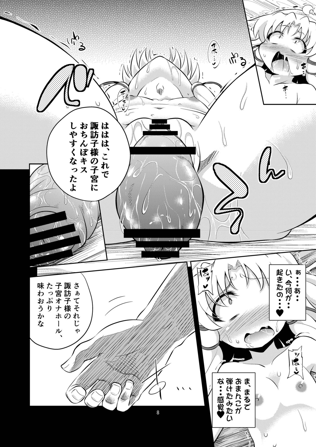 Nikuyoku Shinkoushin - Episode of religious faith 3 - page 8 full