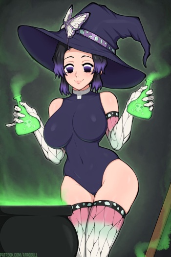 [Afrobull] Halloween poll winner: Shinobu (Kimetsu no Yaiba) cover