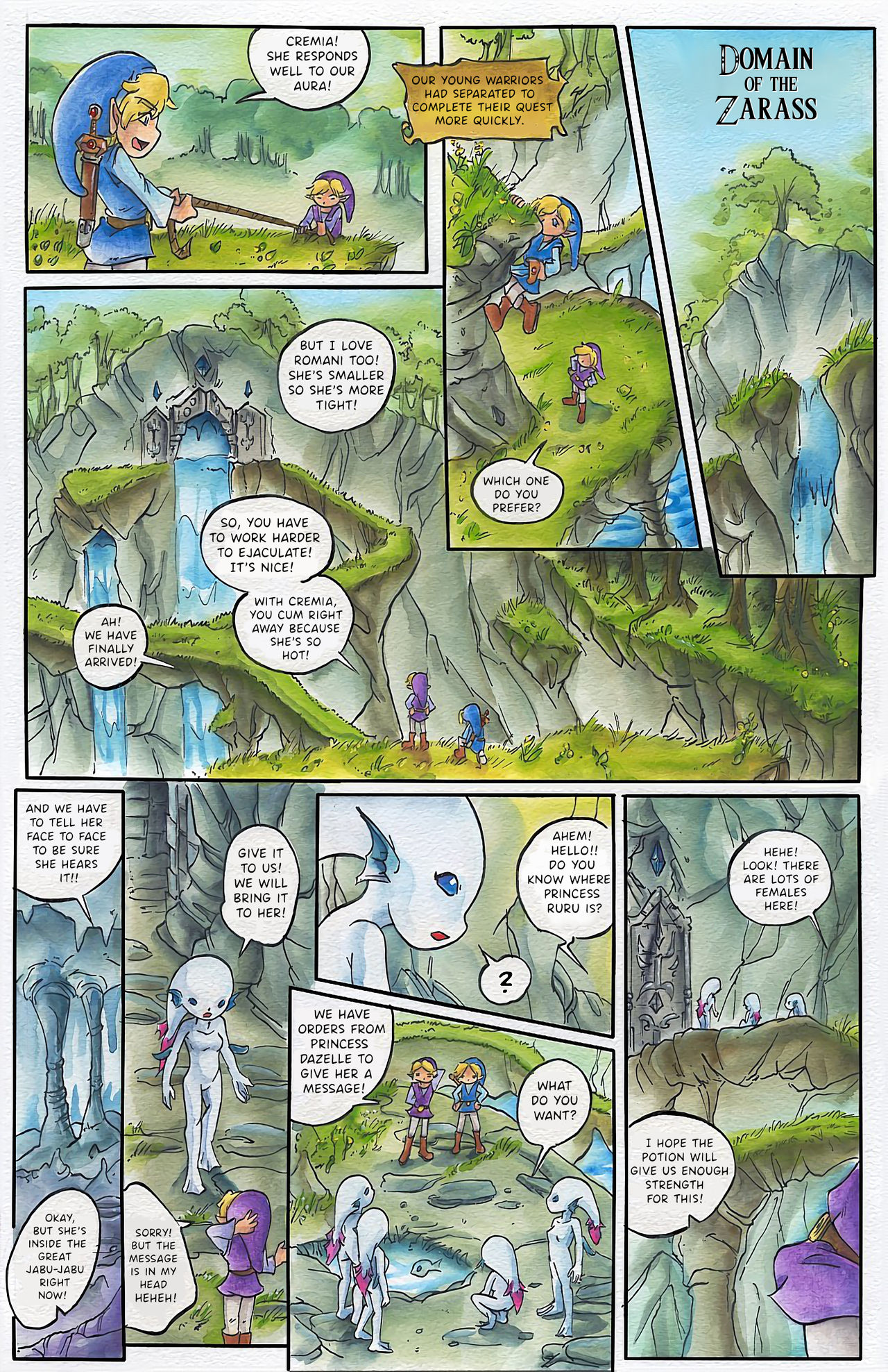 Zelda Four Sword page 10 full