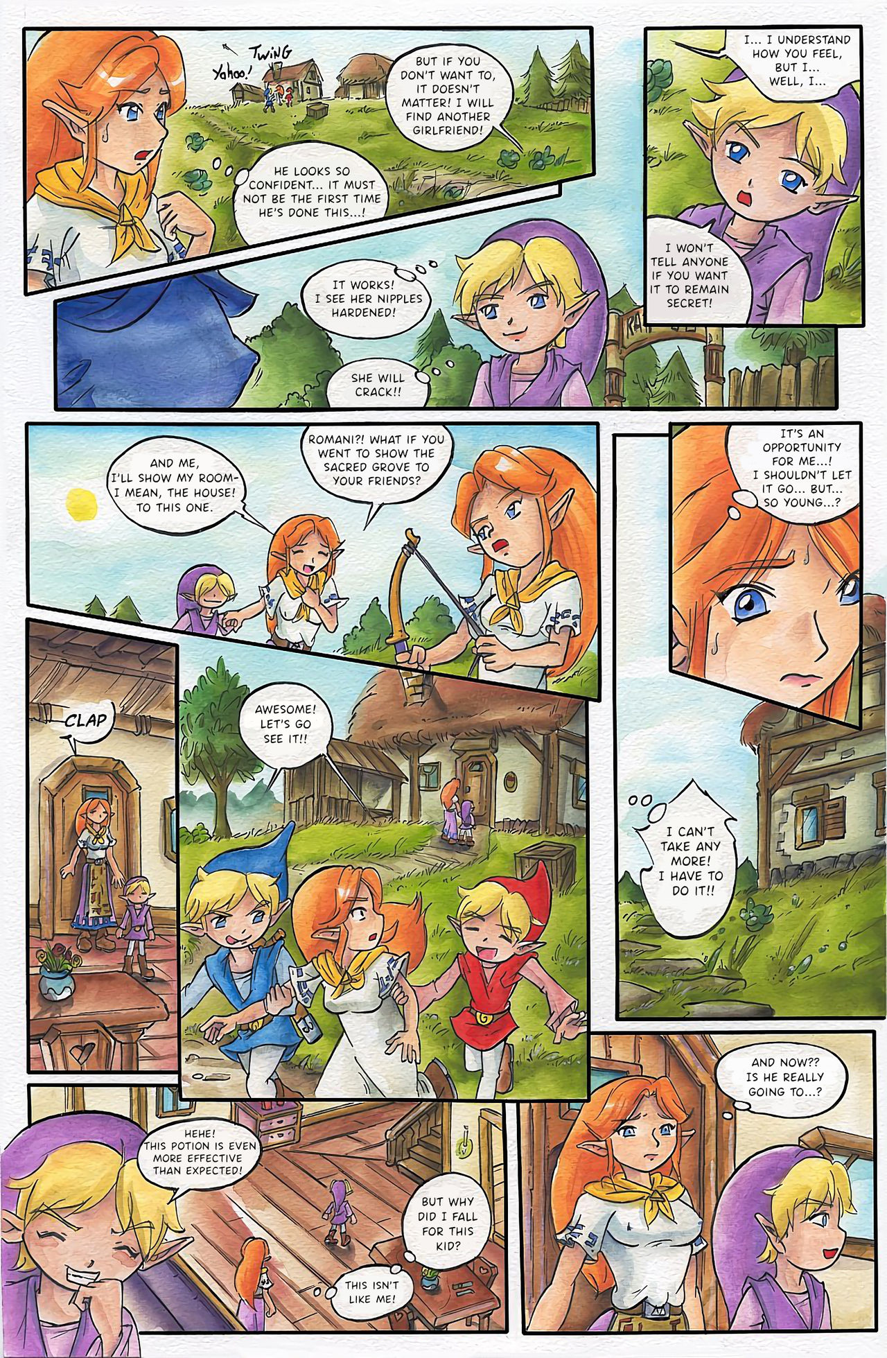 Zelda Four Sword page 5 full