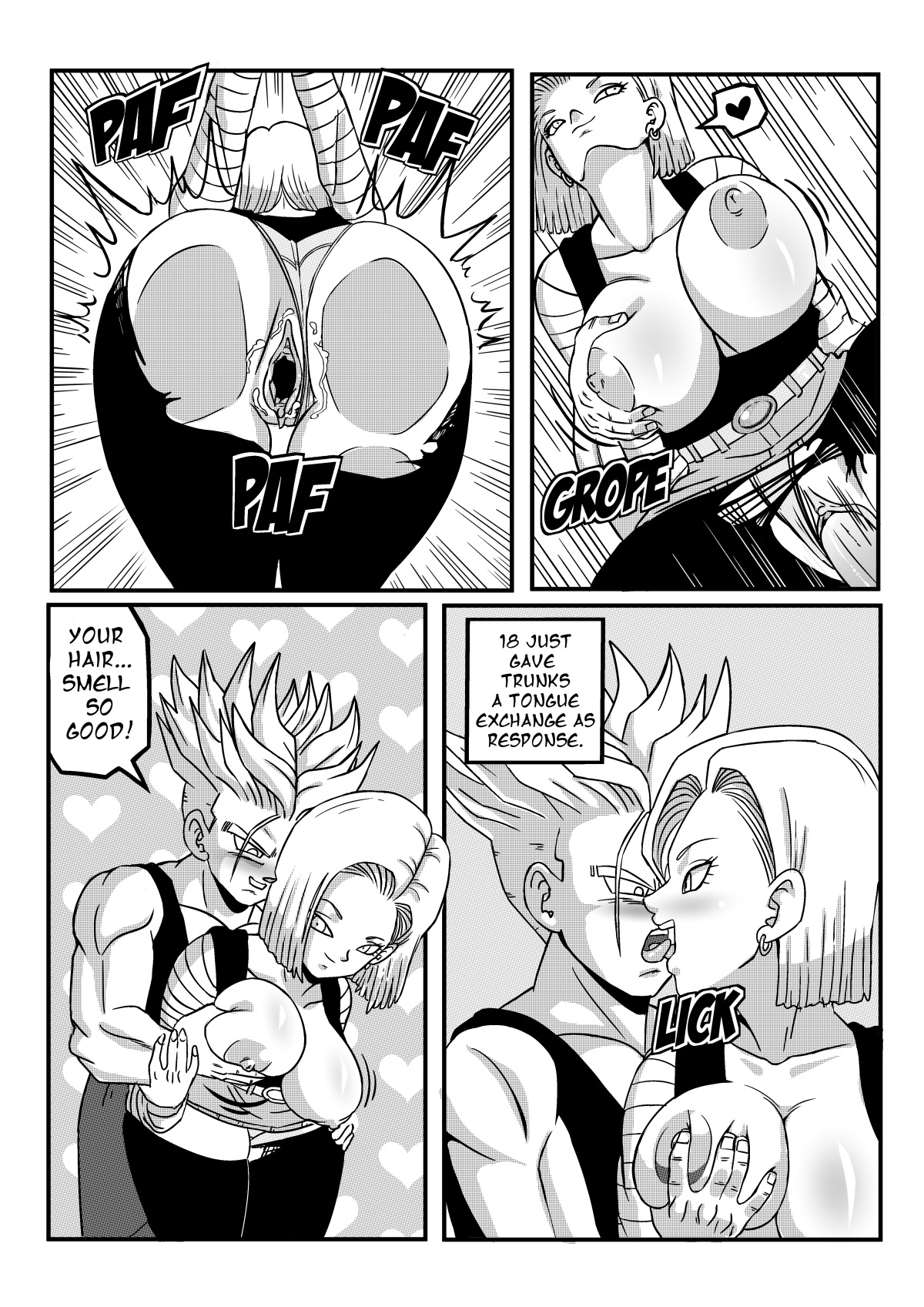 Android 18 Stays in the Future page 9 full