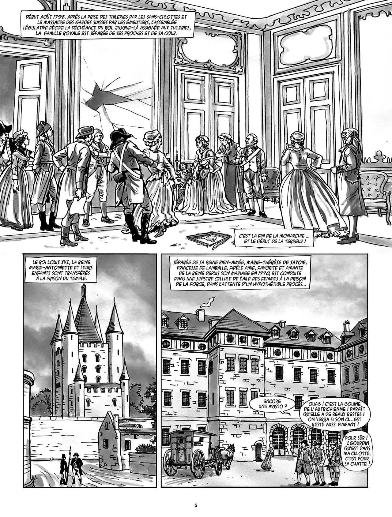 Les plaisirs d'une reine  - La vie secrete de Marie-Antoinette page 5 full