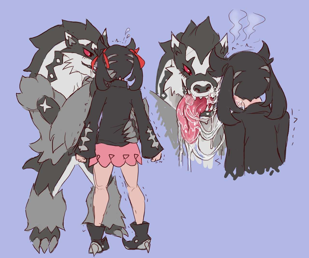 Marnie fuck a raccoon monster page 6 full