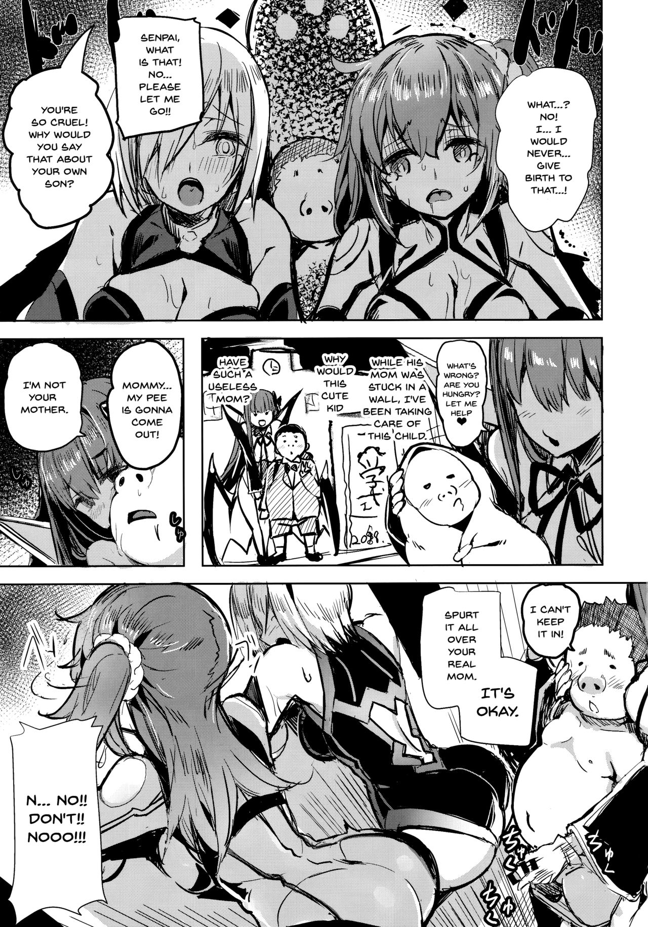 BB mama to ko buta-san | Mommy BB and Little Piggy page 4 full