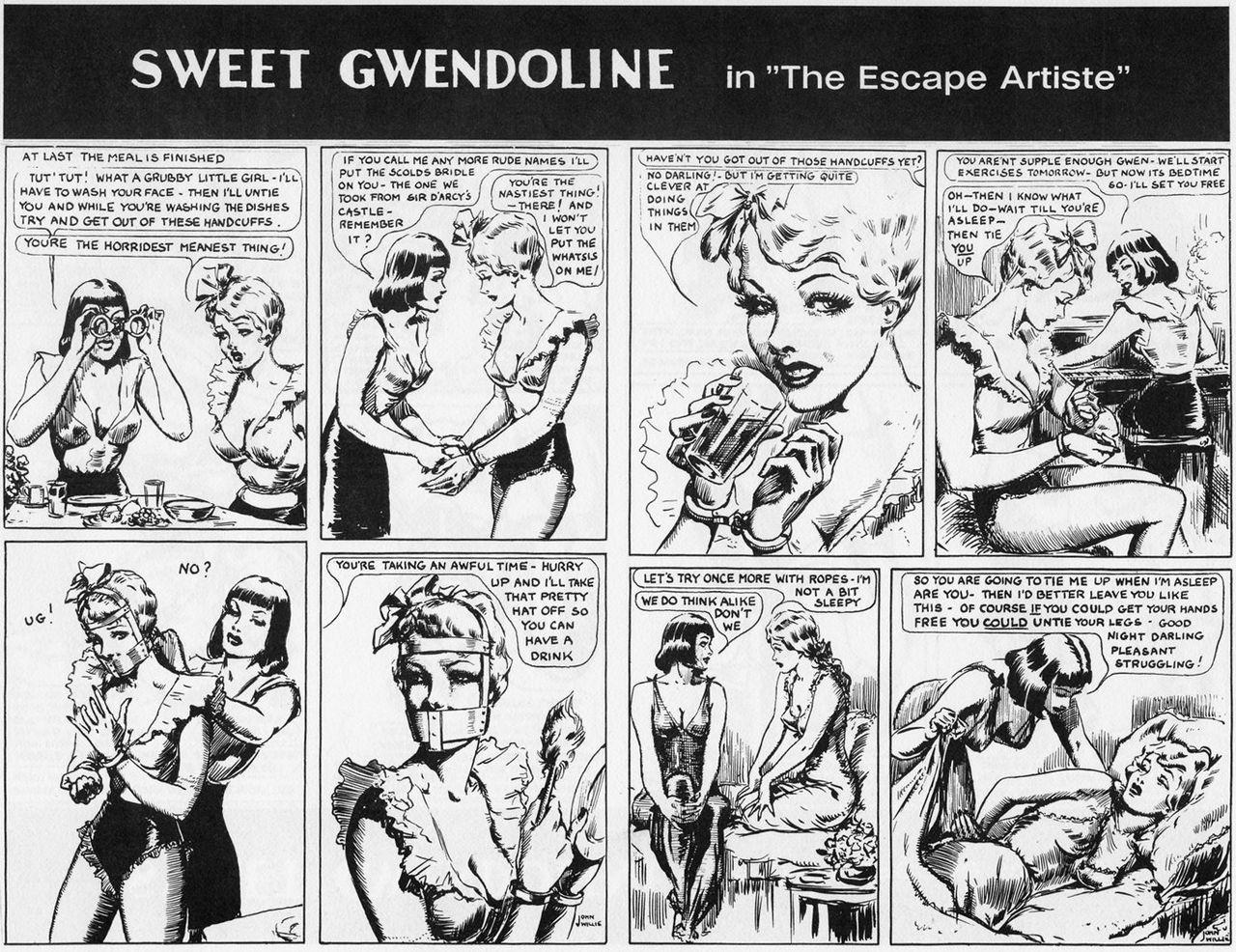 Sweet Gwendoline - The Escape Artist page 7 full