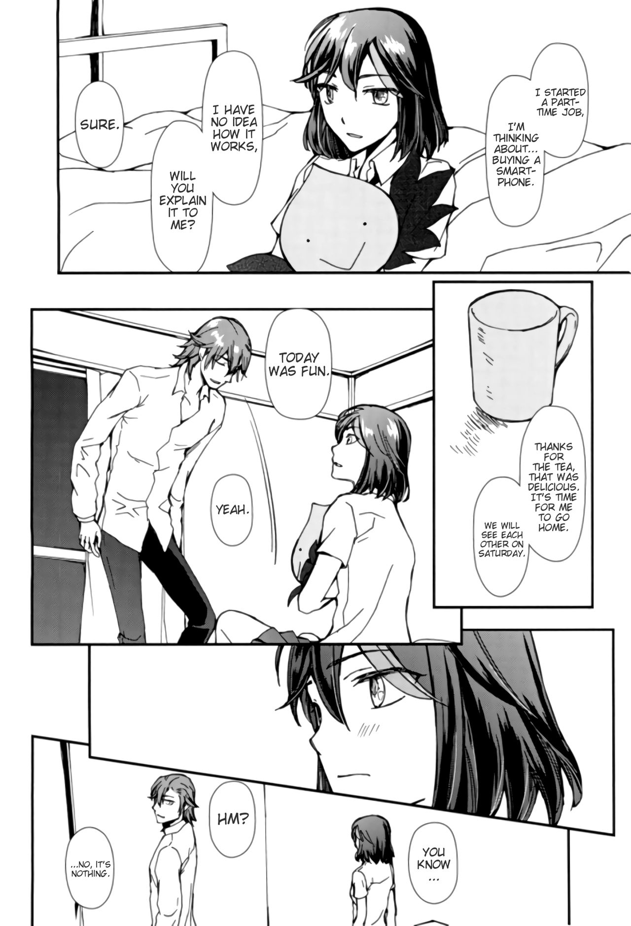 Sekai de Ichiban Kimi ga Suki | You mean the world to me, I'll make love to you tonight. page 11 full