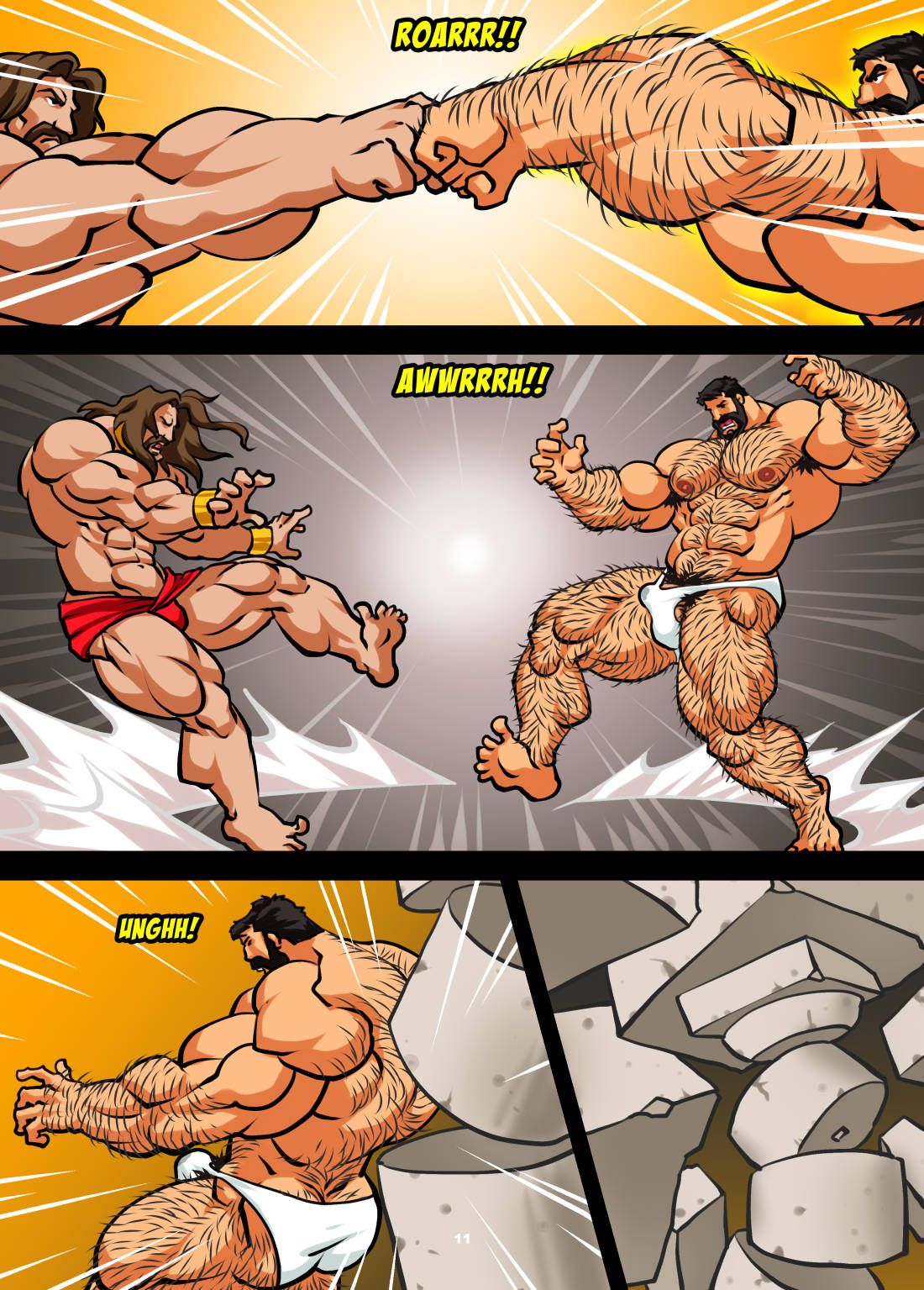 Hercules Battle Of Strongman Pt3 - Page 11 - Comic Porn XXX