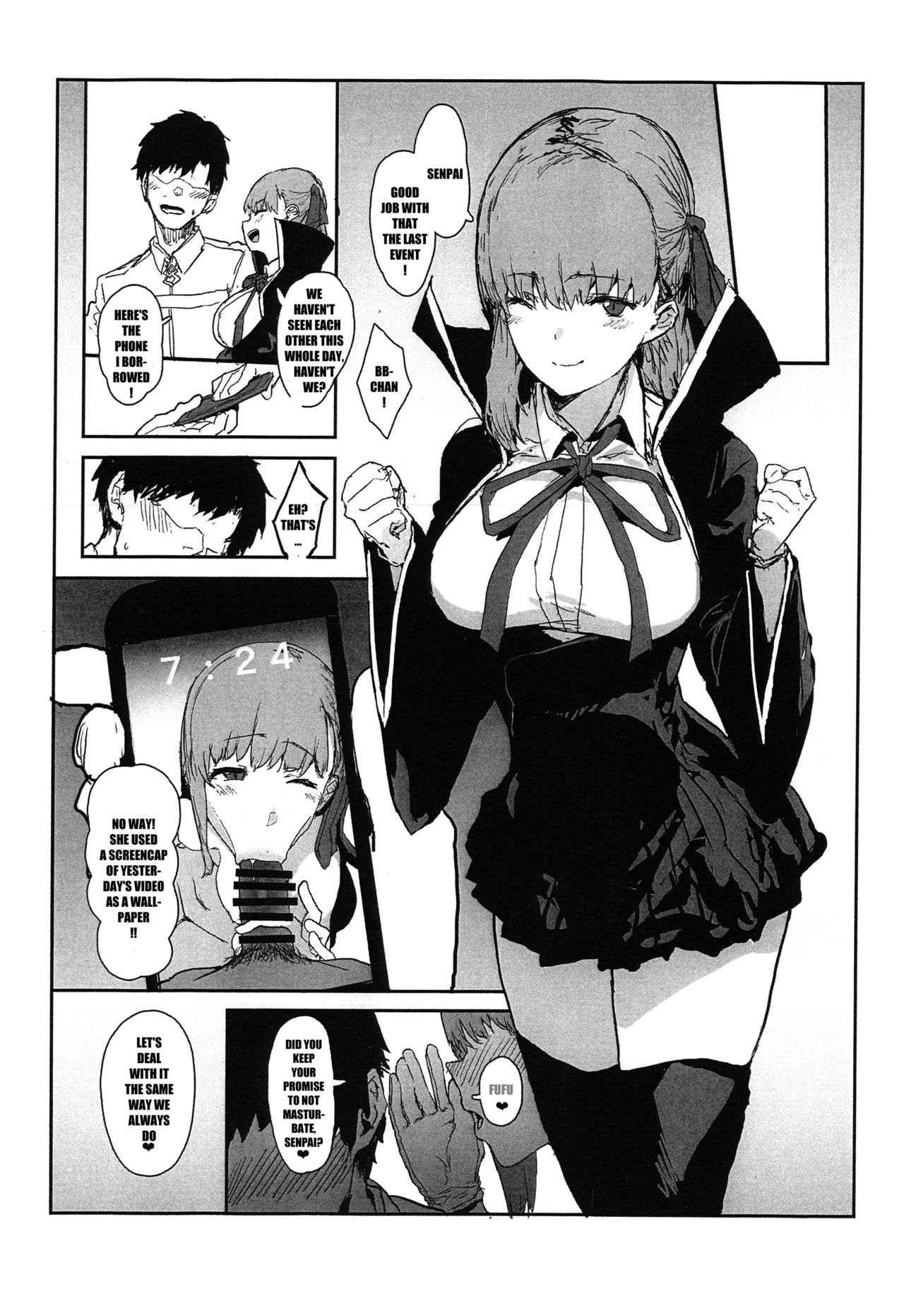 BB-chan no Netorase Eizou o Minagara OnaSuppo Shite Morau Hon | That Book That Assists Masturbation By Showing Netorase Footage Featuring BB-Chan page 2 full