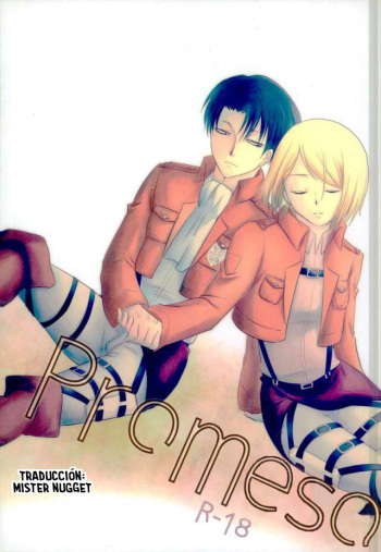 (SUPER23) [Kansetsu-Keiryu (Miyuki Mushiko)] Promise | Promesa (Shingeki no Kyojin) [Spanish] [Mr. Nugget] cover