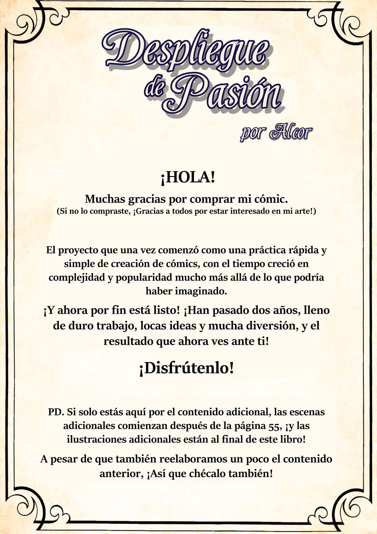 A Display of Passion | Despliegue De Pasion page 3 full