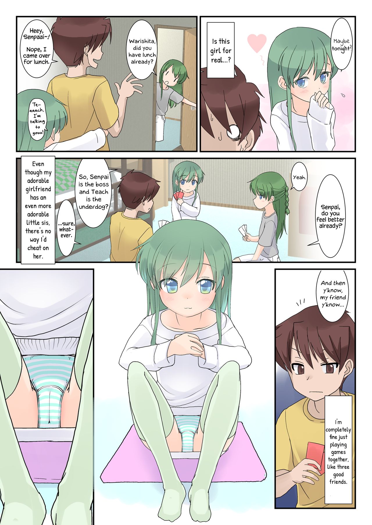 Chibikko Senpai to Sex Ecchi na Imouto to mo Sex | Lil' Shortie Senpai Sex and Lewd Little Sister Sex page 11 full