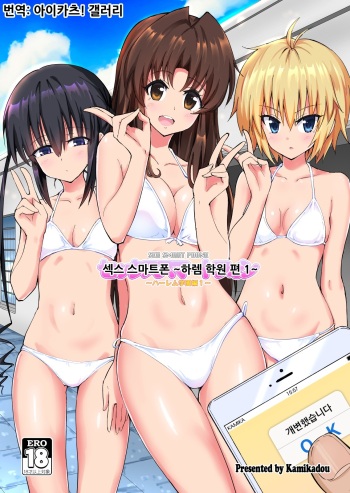 [Kamikadou (Ginyou Haru)] SEX SMART PHONE ~Harem Gakuen Hen 1~ | 섹스 스마트폰 ～하렘 학원편 1～ [Korean] [아이카츠! 갤러리] [Digital] cover