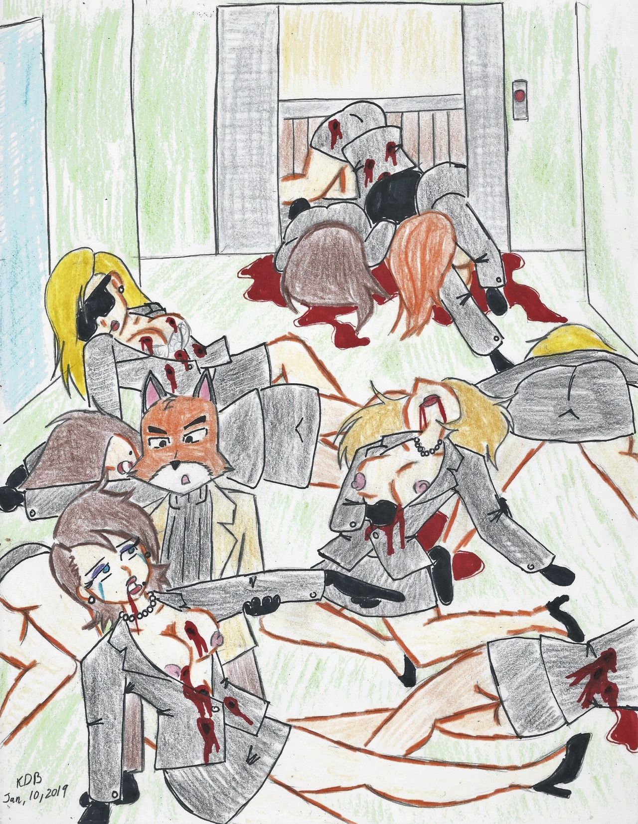 James Foxx and the Spy girls page 10 full
